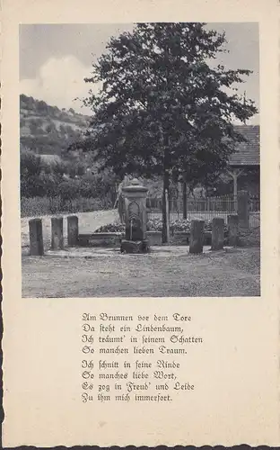 Bad Sooden-Allendorf, Zimmersbrunnen, Am Brunnen vor dem Tore, ungelaufen