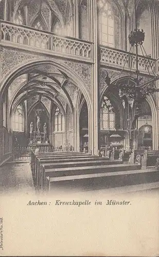 Aachen, Kreuzkapelle im Münster, ungelaufen