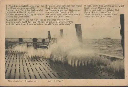 Cuxhaven, Alte Liebe, ungelaufen
