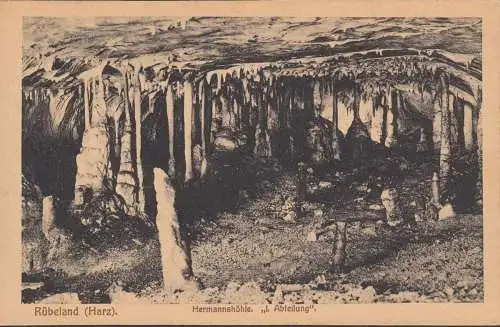 Rübeland, Hermannshöhle, 1. Abteilung, ungelaufen