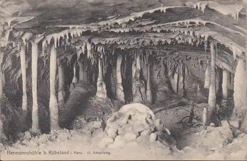 Rübeland, Hermannshöhle, 2. Abteilung, ungelaufen