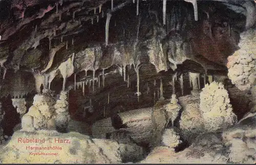 Rübeland, Hermannshöhle, Krystallkammer, ungelaufen