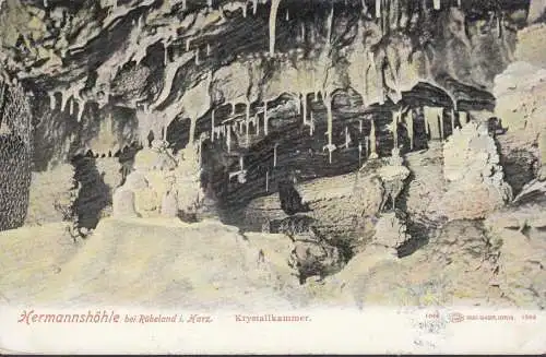 Rübeland, Hermannshöhle, Krystallkammer, ungelaufen