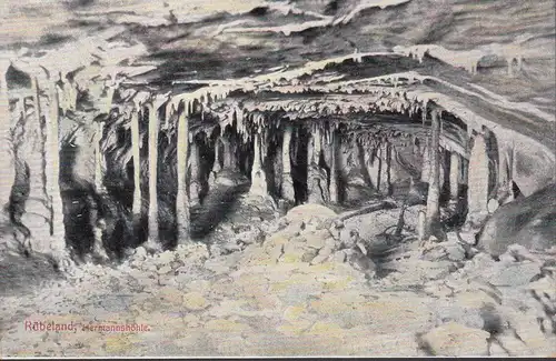 Rubénium, grottes Hermann, non-rouvert