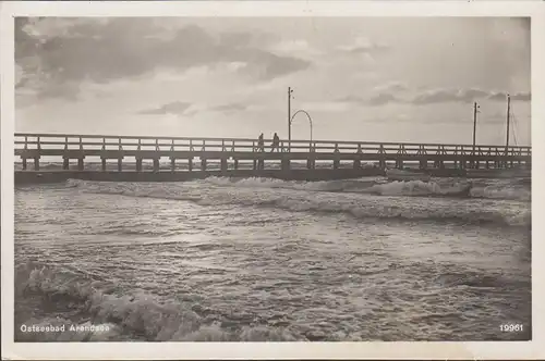 Arendsee, Brücke, Ostseebad, ungelaufen