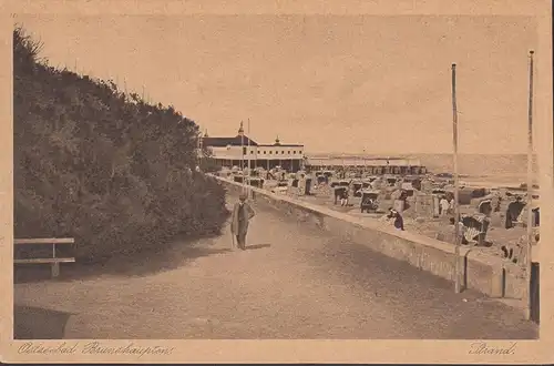 Ostseebad Brunshaupten, Strand, Strandkörbe, ungelaufen