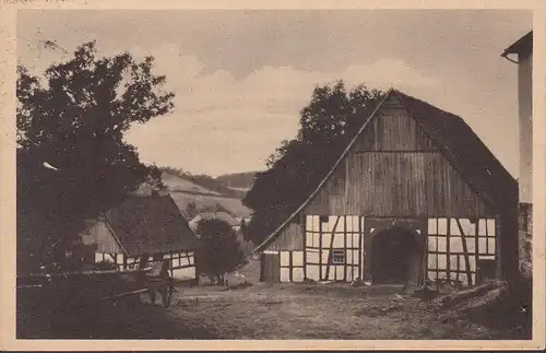 Bad Salzuflen, Holzhausen, Ferienheime für Handel, Bauernhaus Winfelshof, gelaufen 1938