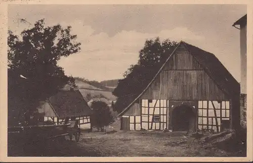 Salut Salzuflen, Maison en bois, maisons de vacances pour le commerce, ferme Winfelshof, couru 1938