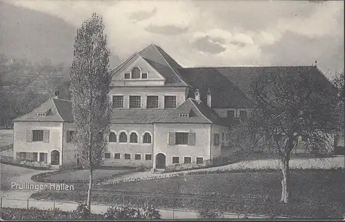 Pfullingen, Pfullinger Hallen, ungelaufen-datiert 1912