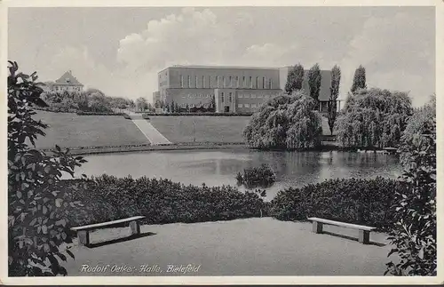 Bielefeld, Rudolf Oetker Halle, gelaufen 1937