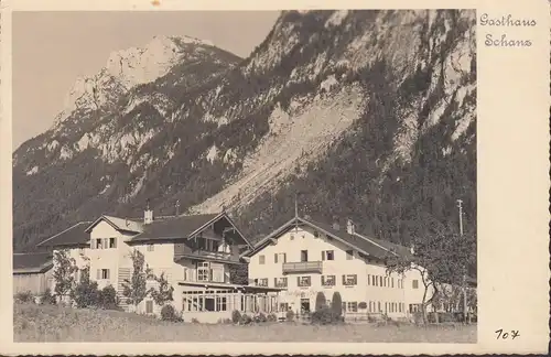 Kufstein, Gasthaus Schanz, gelaufen 1942