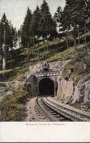 Rübeland, Bismarck Tunnel, incurvé