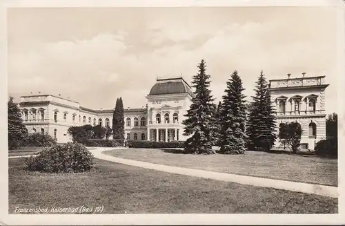 Franzensbad, Kaiserbad, gelaufen 1944
