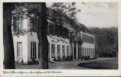 Bad Bentheim, Kurhaus, Feldpost, couru en 1943
