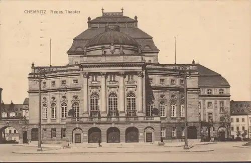 Chemnitz, Neues Theater, gelaufen 1913
