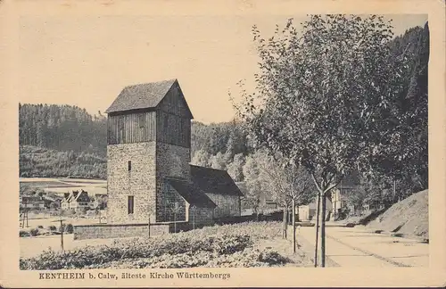 Kentheim, l'ancienne église du Württemberg, inachevée