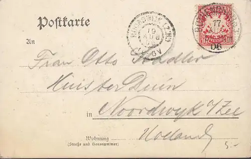 Rothenburg o.d. Tauber, Tour de la Punition, courue en 1906