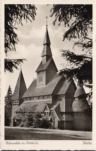 Hahnenklee, Nordische Kirche, ungelaufen