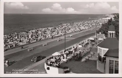 Frigidaire born, vue sur la terrasse et la plage, non-roulé