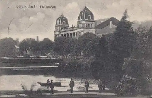 Düsseldorf, Floragarten, couru 1909