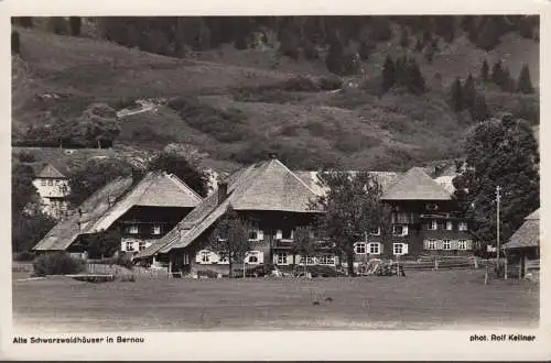 Bernau, Alte Schwarzwaldhäuser, Rolf Kellner, gelaufen 1940