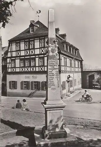 Zwönitz, colonne de distance, hôtel, incurable