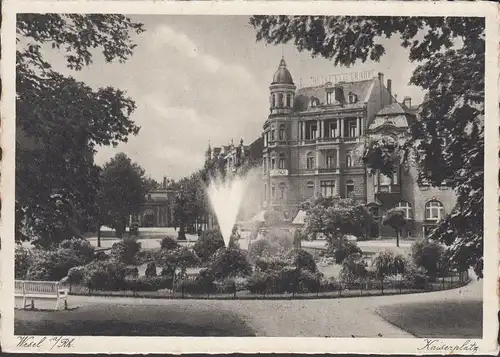 Wesel, Kaiserplatz, ungelaufen