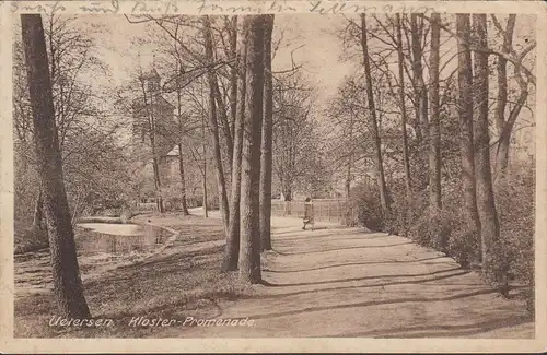 Uetersen, Kloster-Promenade, gelaufen 1929