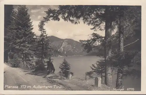 Reutte, Plansee, Fuite Tyrol, Tampon, couru 1938