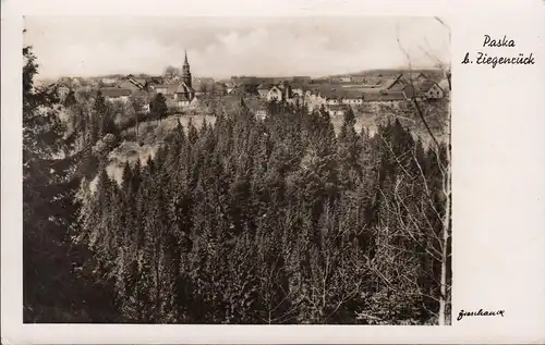 Paska, vue de la ville, poste ferroviaire, couru en 1944