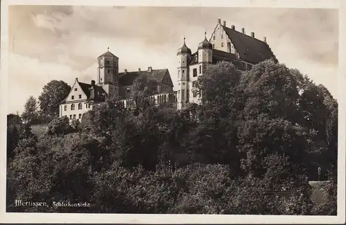 Illertissen, Schloßansicht, gelaufen 1939