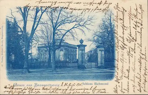 Le sourire de Braunschweig, le château de Richmond, a marché 190 ?