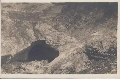 Berchtesgaden, St.Batholomä, Eiskapelle, Banerische Heimatbilder, ungelaufen