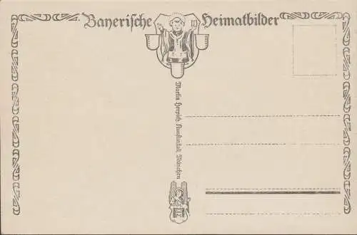 Berchtesgaden, St.Batholomä, Eiskapelle, Banerische Heimatbilder, ungelaufen