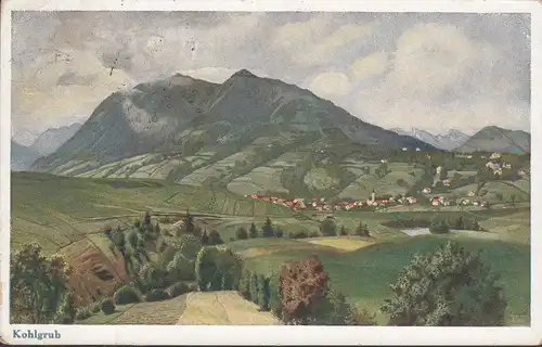 AK Bad Kohlgrub, vue panoramique, couru en 1925