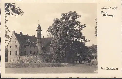 AK Lüdinghausen, château, Vischering, incurvé