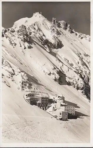 AK Garmisch-Partenkirchen, Bayrische Zugspitzenbahn, gelaufen 1938