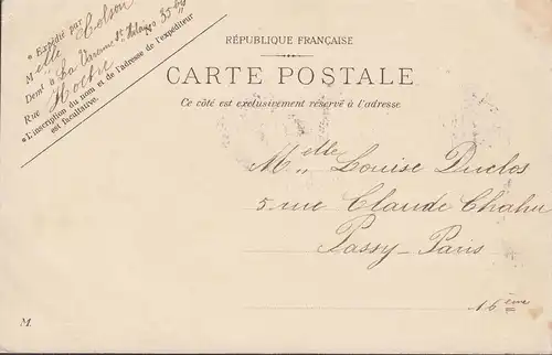 CPA La Varenne, Chateau et Parc de I' Etape circulé 1904