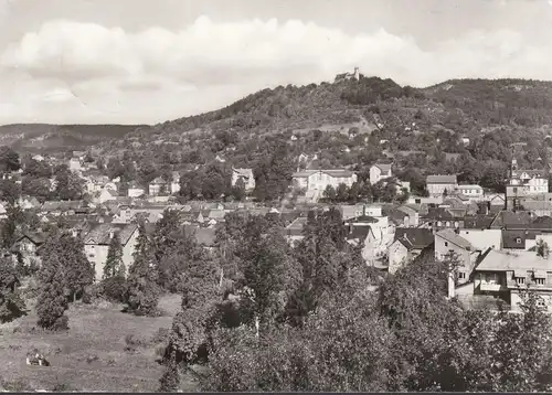 AK Bad Blankenburg, Stadtansicht, gelaufen 1982