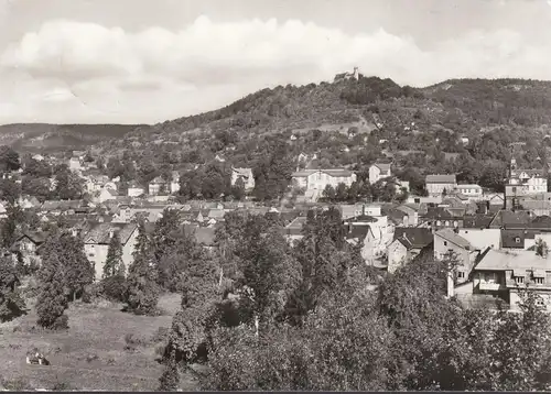 AK Bad Blankenburg, vue sur la ville, couru en 1982