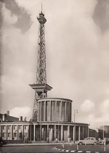 Berlin, Funkturm, gelaufen 1962