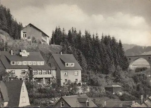 AK Willingen, Café ours, pont, couru en 1962