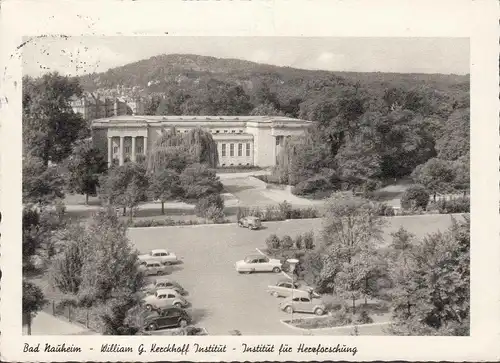 AK Bad Nauheim, William Kerckhoff Institut d'études cardiaques, a couru en 1956