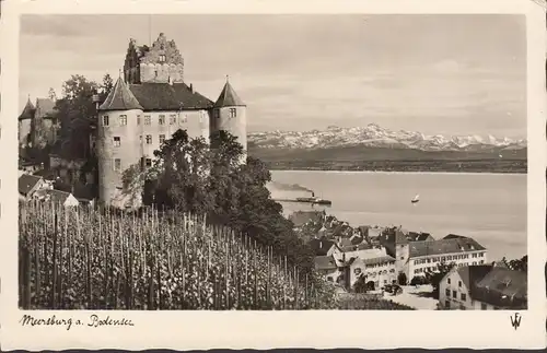 AK Meersburg am Bodensee, Vieux château, incurvé