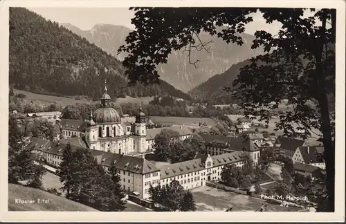 AK Ettal, Kloster Ettal, gelaufen 1952