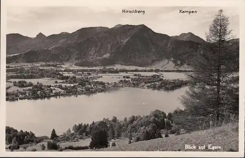 AK Blick auf Egern, Hirschberg, Kampen, ungelaufen