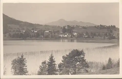 AK Oberkich-Weissensee, Panoramaansicht, Foto-AK, ungelaufen