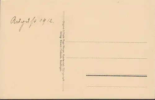 AK Reutlingen, Marienkirche, ungelaufen- datiert 1912