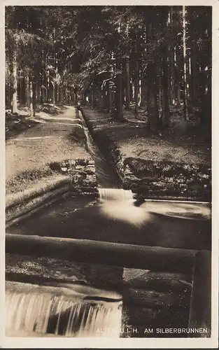 AK Altenau, Am Silberbrunnen, gelaufen 1928