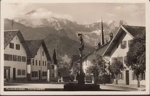 AK Garmisch-Partenkirchen, Florianplatz, incurable